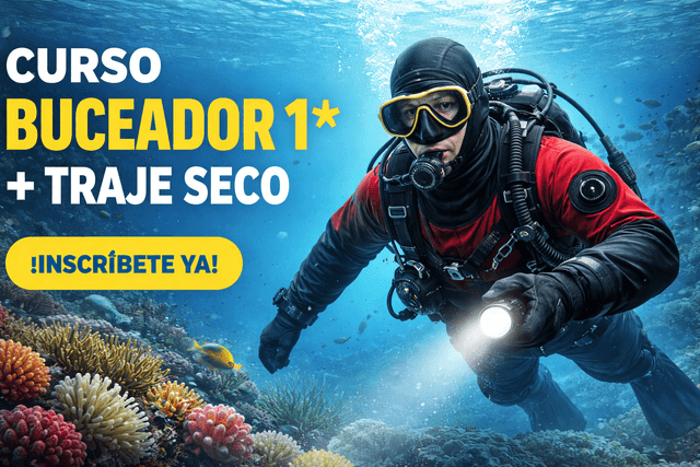 Buceador 1 Estrella + Traje seco